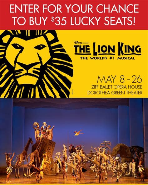 Lion king broadway lottery. Things To Know About Lion king broadway lottery. 